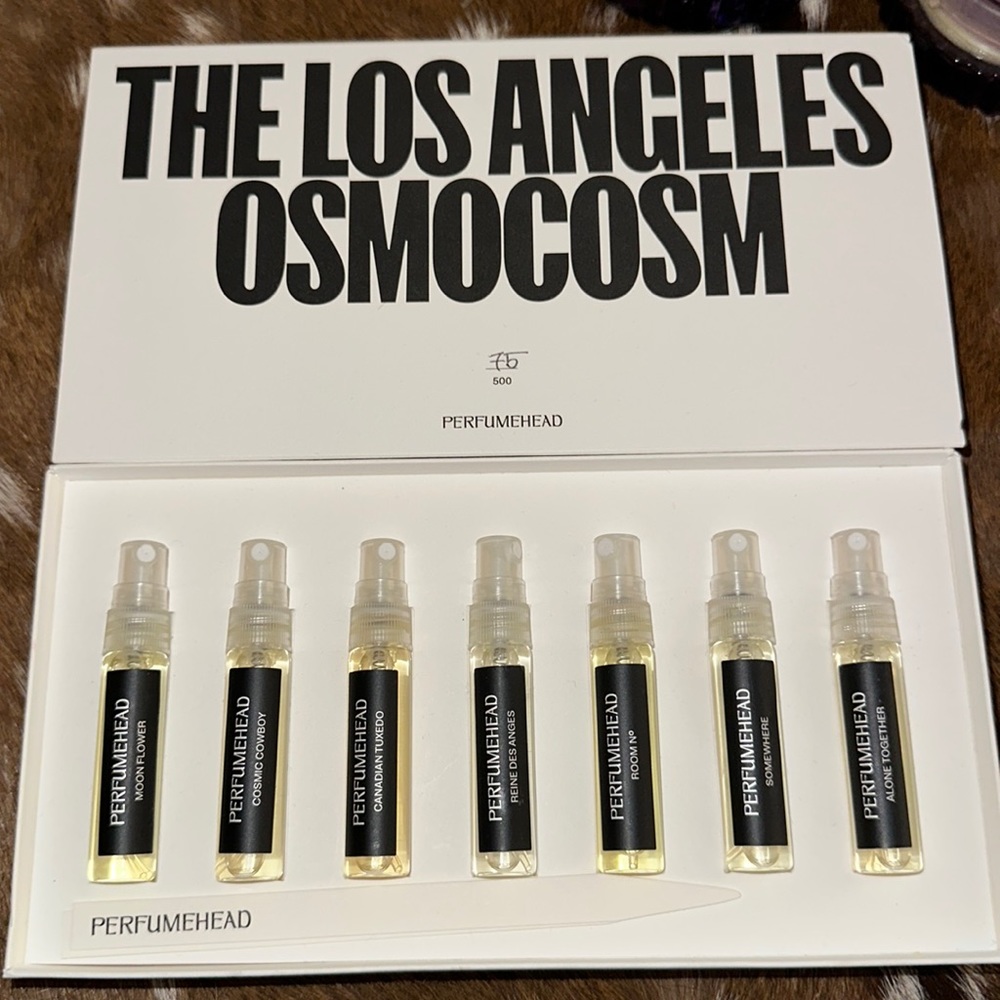 Perfumehead perfume head travel vials authentic discovery set samples